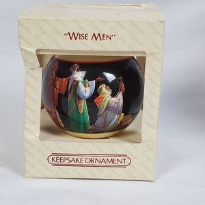 1983 Hallmark Keepsake “Wise Men” Ornament – Designer Series Nativity Christmas